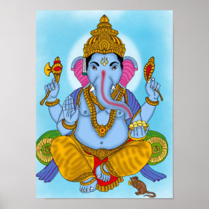 Póster Lord Ganesha Poster
