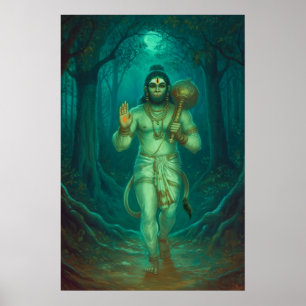 Póster Lord Hanuman Poster