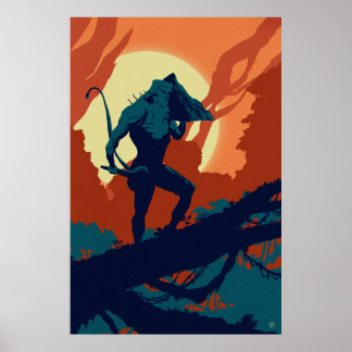 Póster Lord Hanuman Poster