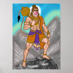 Póster Lord Hanuman Poster