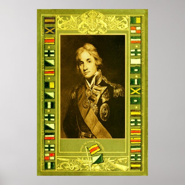 Póster Lord Horatio Nelson (Frente)