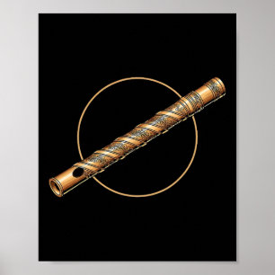 Póster Lord Krishna Flauta Nsuri Dios Hindú Espiritual Bh