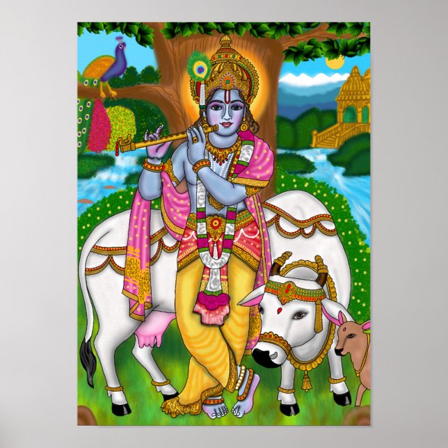 Póster Lord Krishna Poster (Frente)