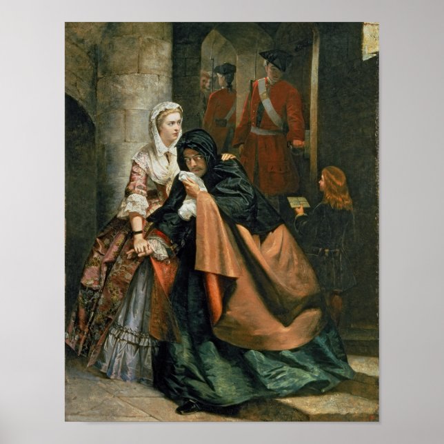 Póster Lord Nithsdale, escapa de la torre (Frente)