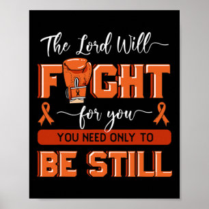 Póster Lord Peleará Por Ti Leucemia Sensibilización A La