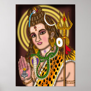 Póster Lord Shiva A