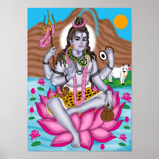Póster Lord Shiva Poster (Frente)