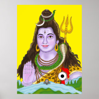Póster Lord Shiva Poster