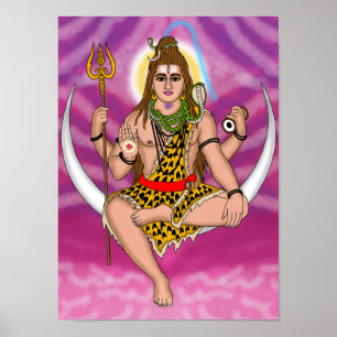 Póster Lord Shiva Poster