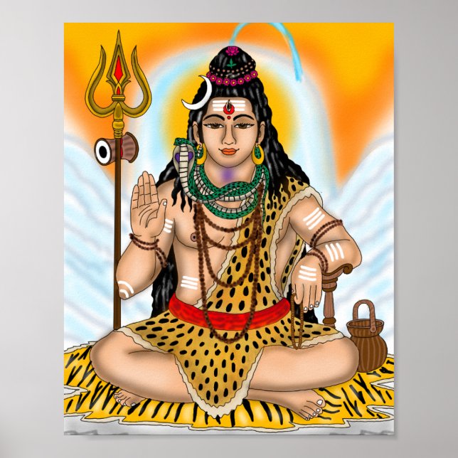 Póster Lord Shiva Poster (Frente)