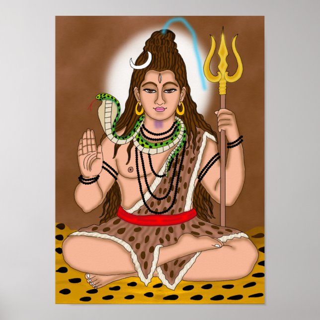 Póster Lord Shiva Poster (Frente)