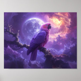 Póster Loro Mágico