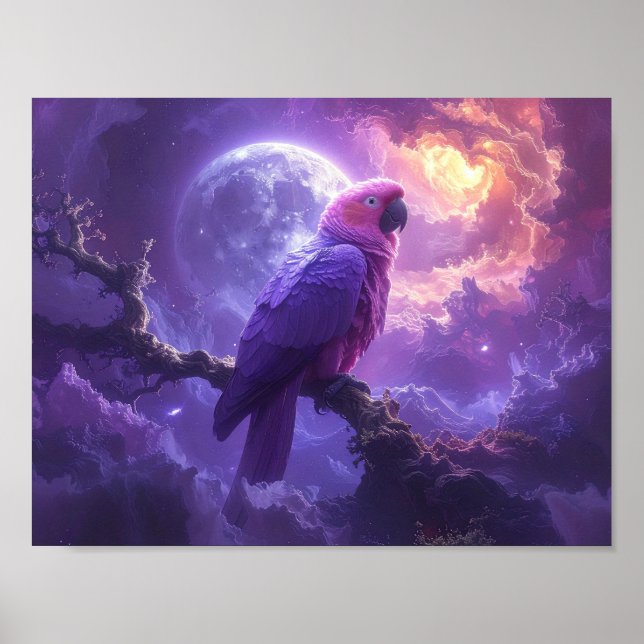 Póster Loro Mágico (Frente)