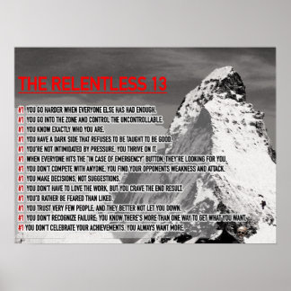 Póster Los 13 implacables