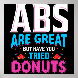 Póster Los Abdominales Son Geniales Pero ¿Has Probado Las