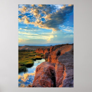 Póster Los acantilados