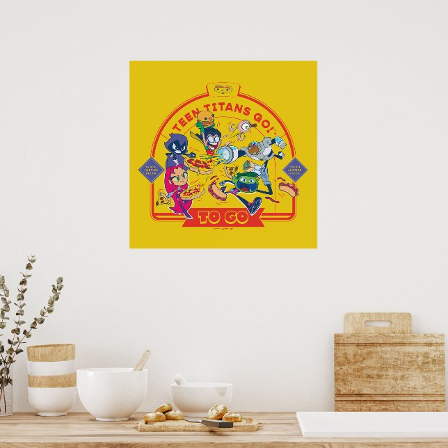 Póster ¡Los adolescentes se van! Ir (Cocina)