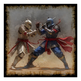 Póster Los adversarios de Sci Fi Sparring