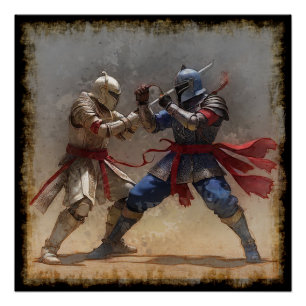 Póster Los adversarios de Sci Fi Sparring
