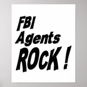 Póster ¡Los agentes del FBI Rock! Poster