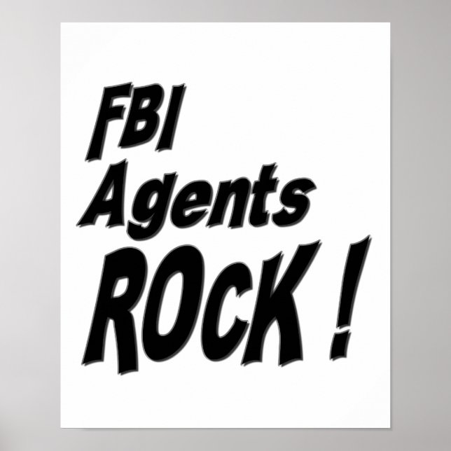 Póster ¡Los agentes del FBI Rock! Poster (Frente)