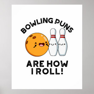 Póster Los agujeros de boliche son como hago un divertido