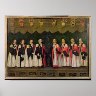 Póster Los Aldermanes de 1644-45