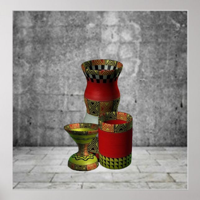 Póster Los alfareros (Frente)