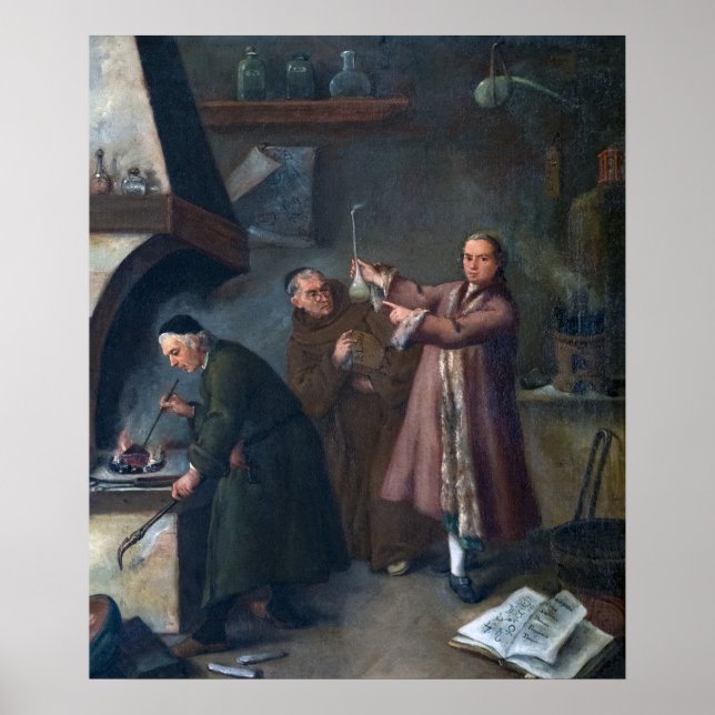 Póster Los alquimistas (Frente)