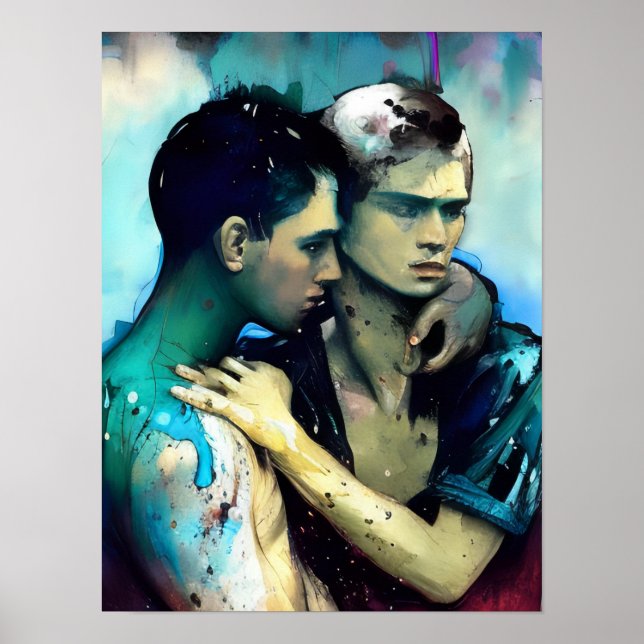 Póster Los amantes (Frente)