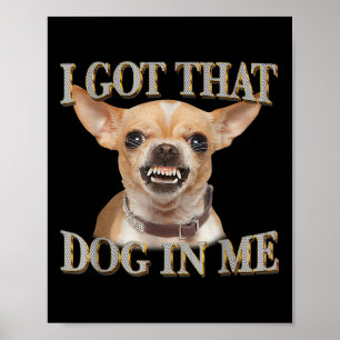 Póster Los Amantes Del Perro Chihuahua Divertidos Me Llev