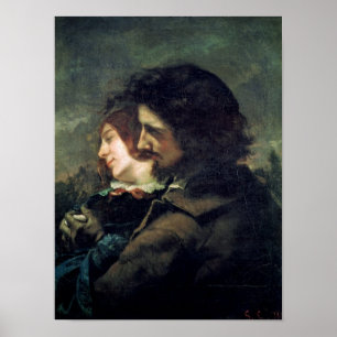Póster Los amantes felices de 1844