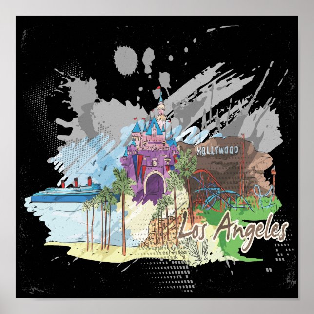 Póster Los Ángeles (Frente)