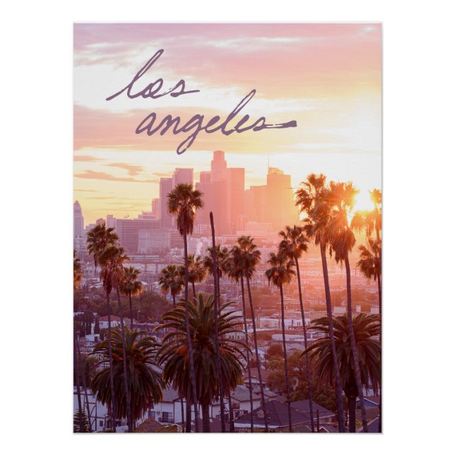 Póster Los Ángeles (Anverso)