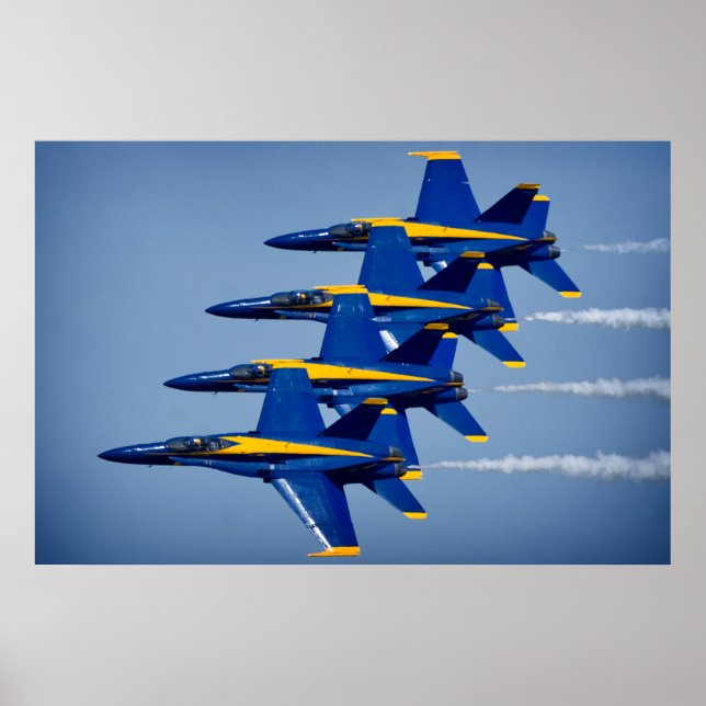 Póster Los ángeles azules (Frente)