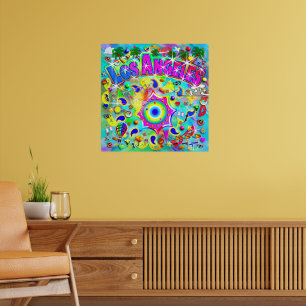 Póster Los Angeles Baile Místico