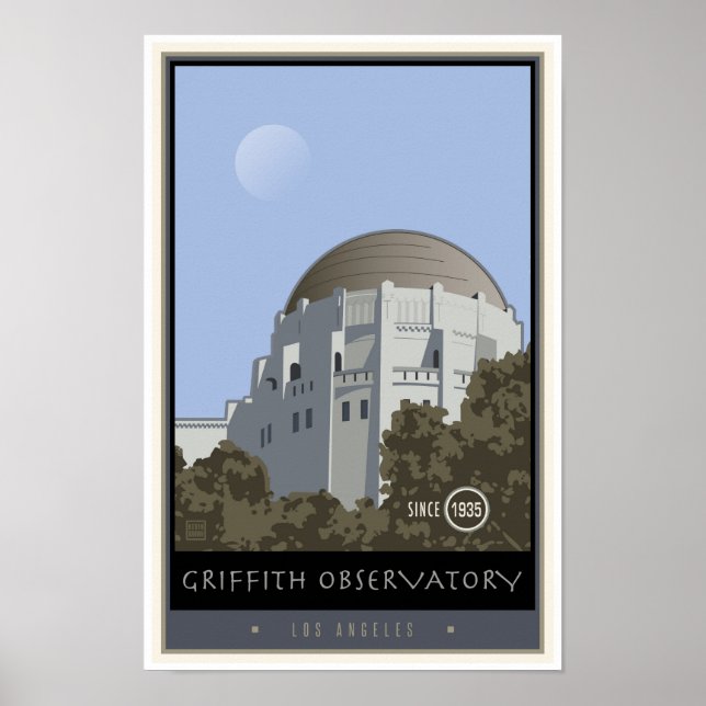 Póster Los Ángeles, CA (Frente)