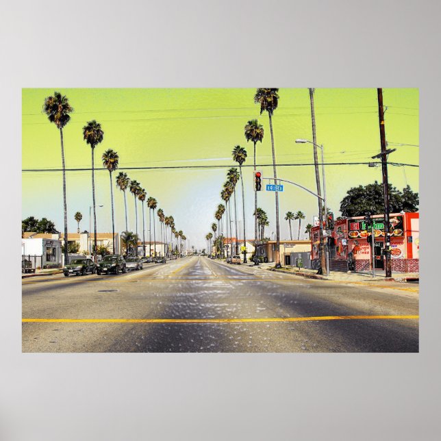 Póster Los Angeles California (Frente)