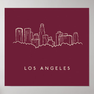 Póster Los Ángeles California