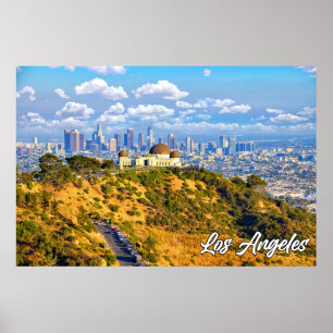 Póster Los Ángeles, California, Estados Unidos