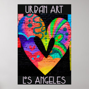 Póster Los Angeles California Guay Urban Street Art