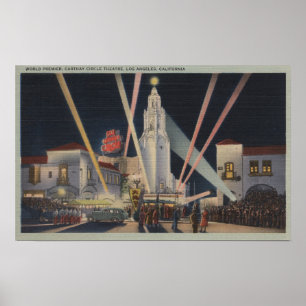 Póster Los Ángeles, CAPremier, teatro del círculo de