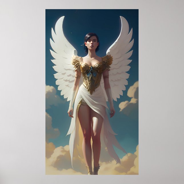 Póster Los ángeles celestiales III (Frente)
