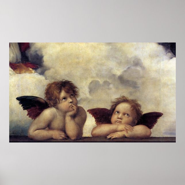 Póster Los ángeles de Raphael (Frente)