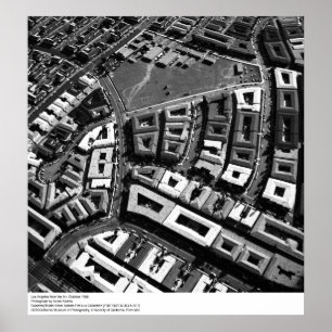Póster Los Ángeles desde el aire, 1966