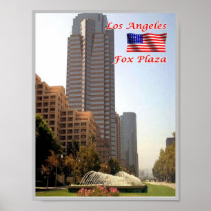 Póster Los Ángeles - Fox Plaza - Estados Unidos -