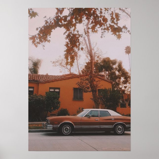 Póster Los Ángeles - Poster de Miracle Mile Street (Frente)
