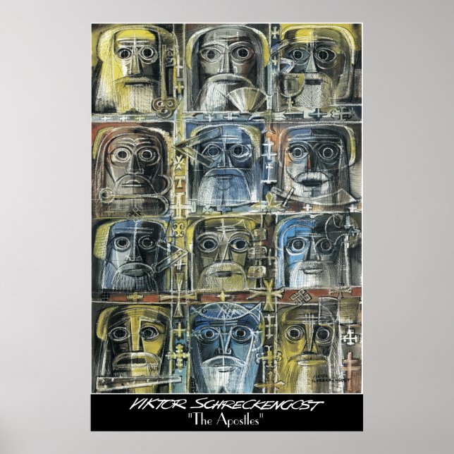 Póster Los apóstoles (Frente)