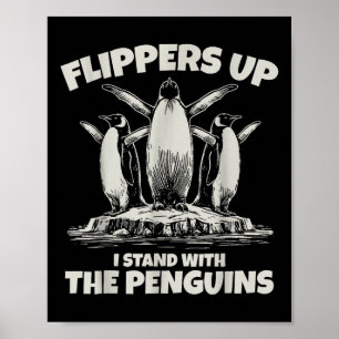 Póster Los avispones de pingüino resisten a los graciosos