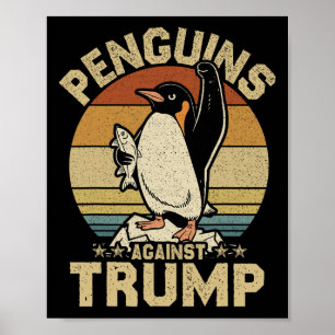 Póster Los avispones de pingüino resisten a los graciosos